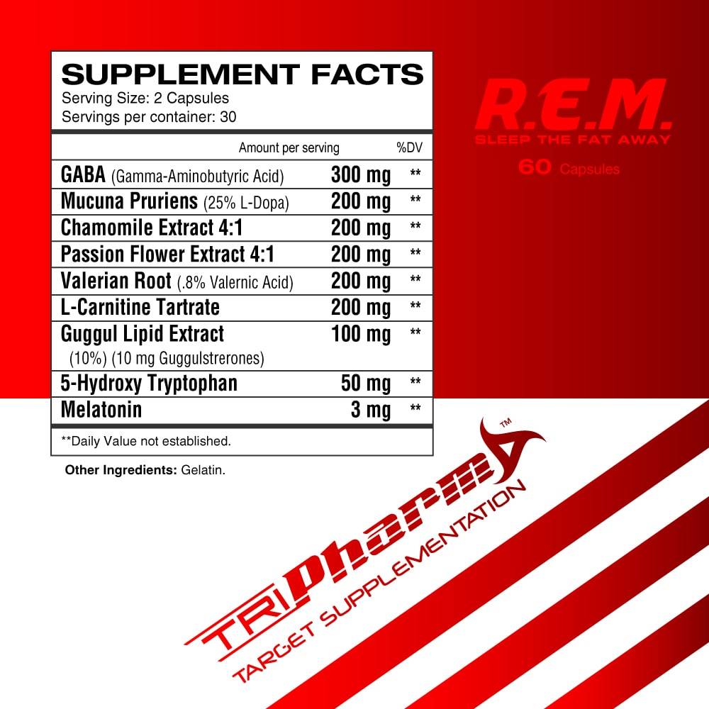 TriPharm REM — REM facts