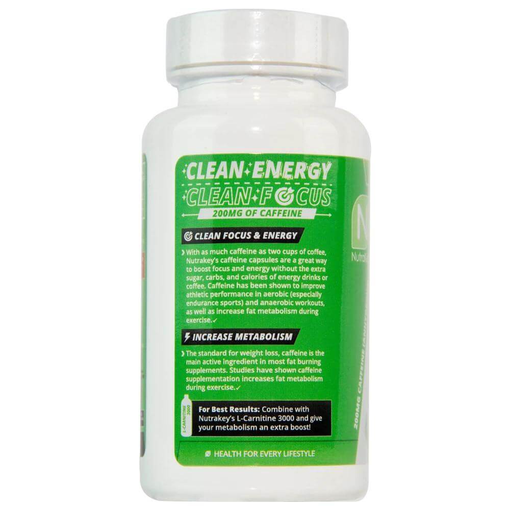 NutraKey Caffeine 100cap — Caffeine 100cap support
