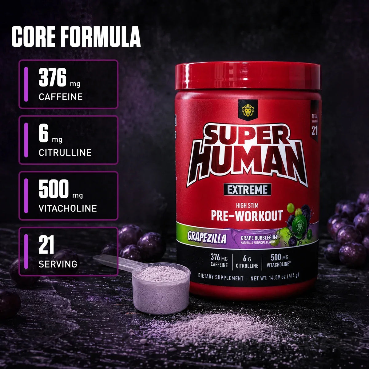 Alpha Lion Superhuman Extreme — Superhuman Extreme support