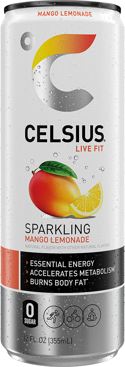 Celsius Energy Drink — Mango Lemonade hero