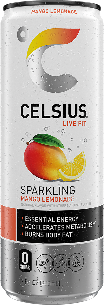 Celsius Energy Drink — Mango Lemonade hero