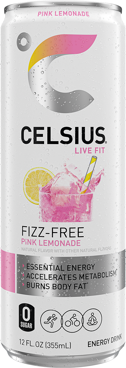 Celsius Energy Drink — Pink Lemonade hero