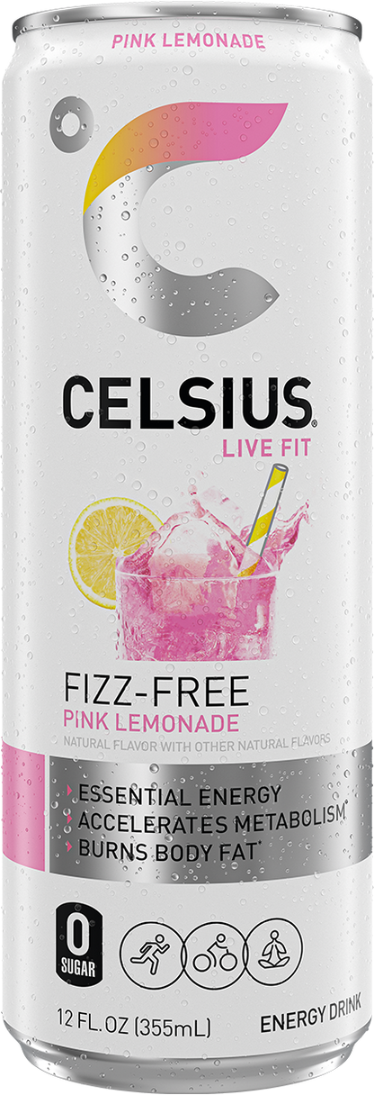 Celsius Energy Drink — Pink Lemonade hero