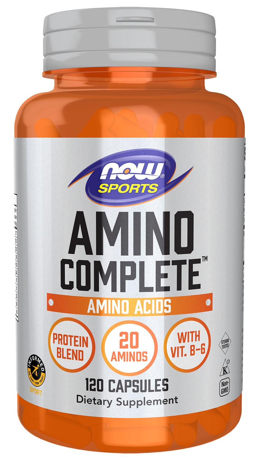 NOW Foods Amino Complete 120vcaps — Amino Complete 120vcaps hero