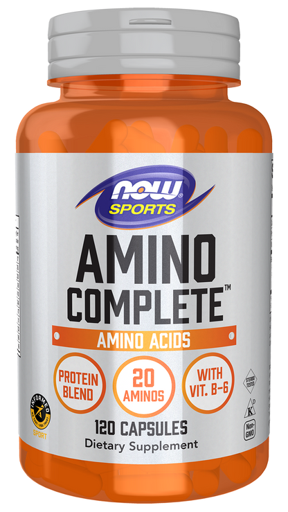 NOW Foods Amino Complete 120vcaps — Amino Complete 120vcaps hero