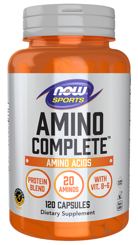 NOW Foods Amino Complete 120vcaps — Amino Complete 120vcaps hero