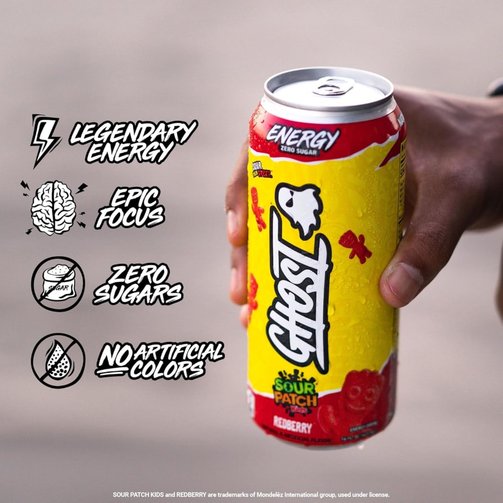 GHOST ENERGY — Redberry Sour Batch support