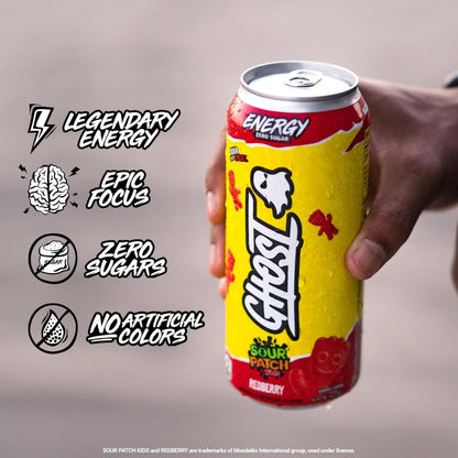 GHOST ENERGY — Redberry Sour Batch support