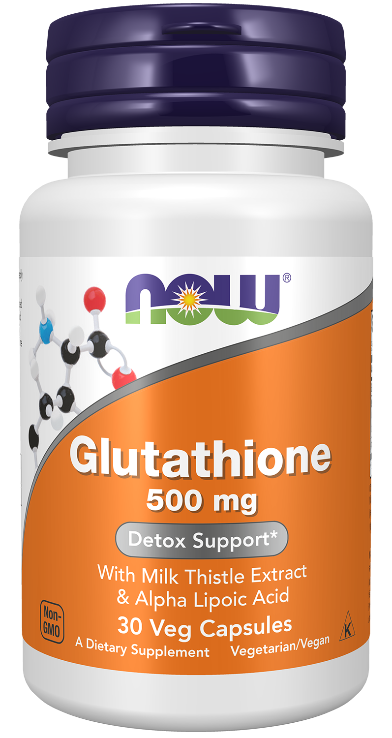 NOW Foods Glutathione 500mg — 30 vcaps hero