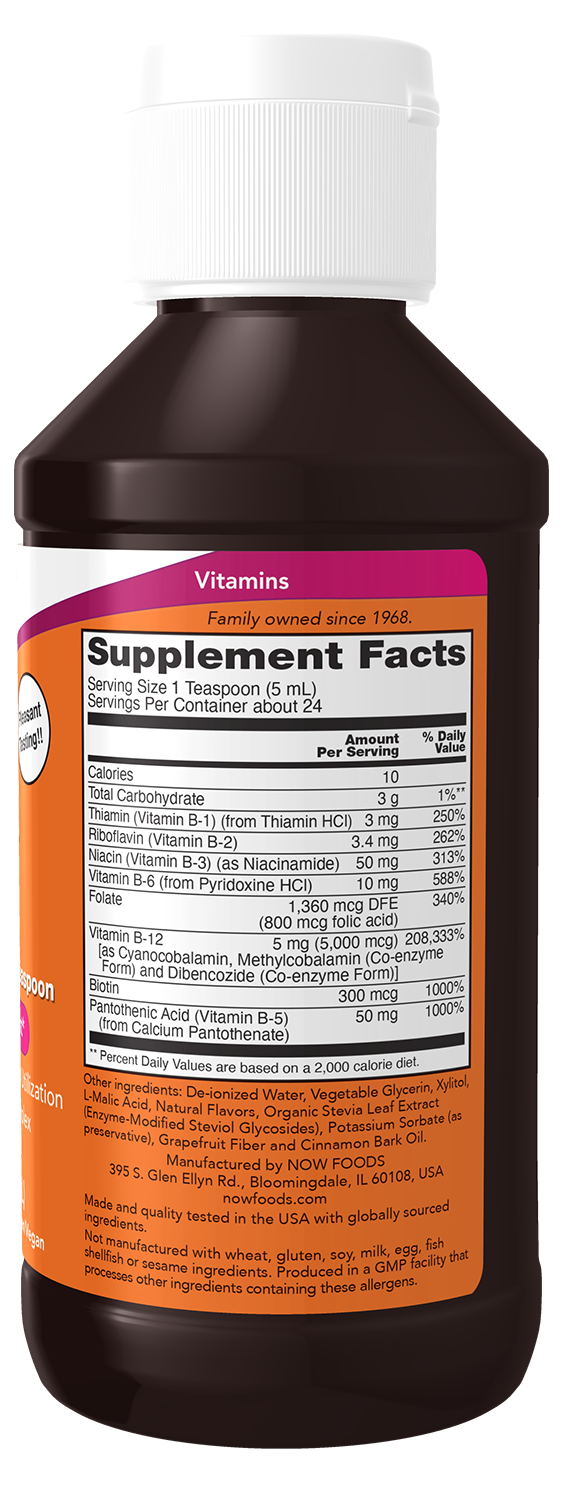 NOW Foods Ultra B12 4oz — Ultra B12 4oz facts