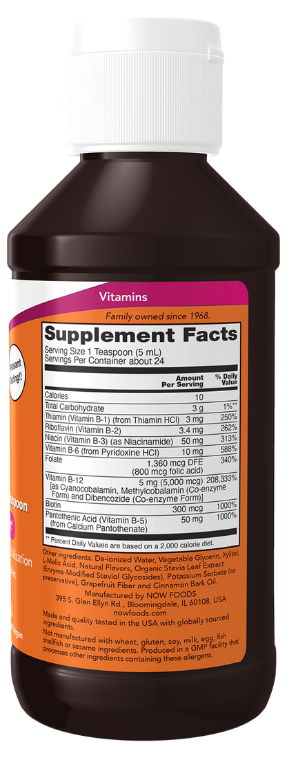 NOW Foods Ultra B12 4oz — Ultra B12 4oz facts
