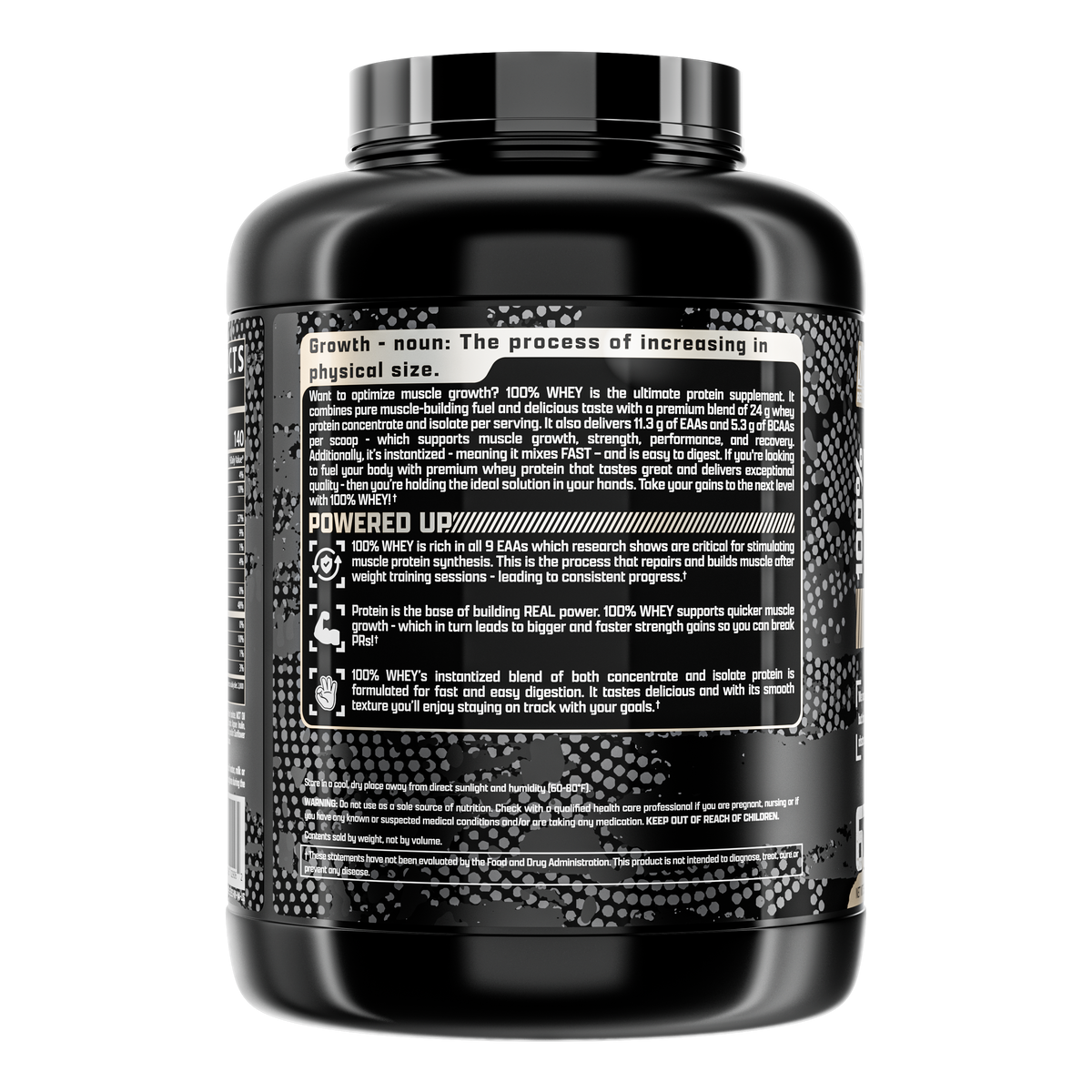 Nutrex Research 100% Whey — 5lb Vanilla support