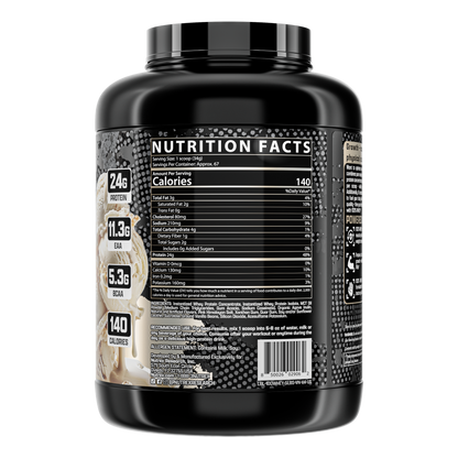 Nutrex Research 100% Whey — 5lb Vanilla facts