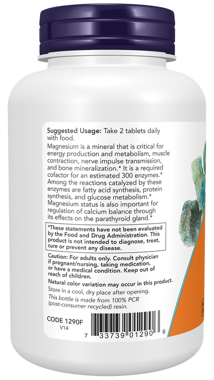 NOW Foods Magnesium Citrate 200mg 100 tabs — Magnesium Citrate 200mg 100 tabs support