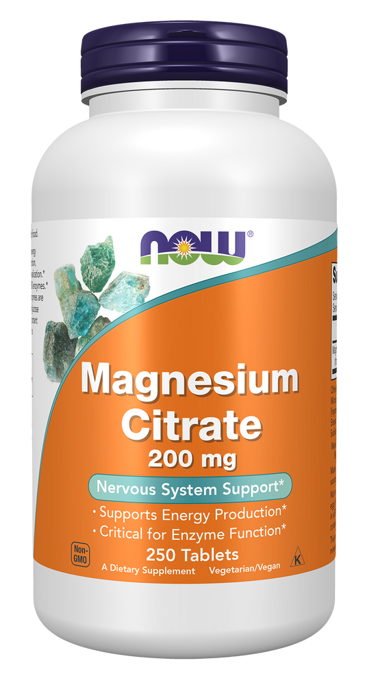 NOW Foods Magnesium Citrate 250 tablets — Magnesium Citrate 250 tablets hero