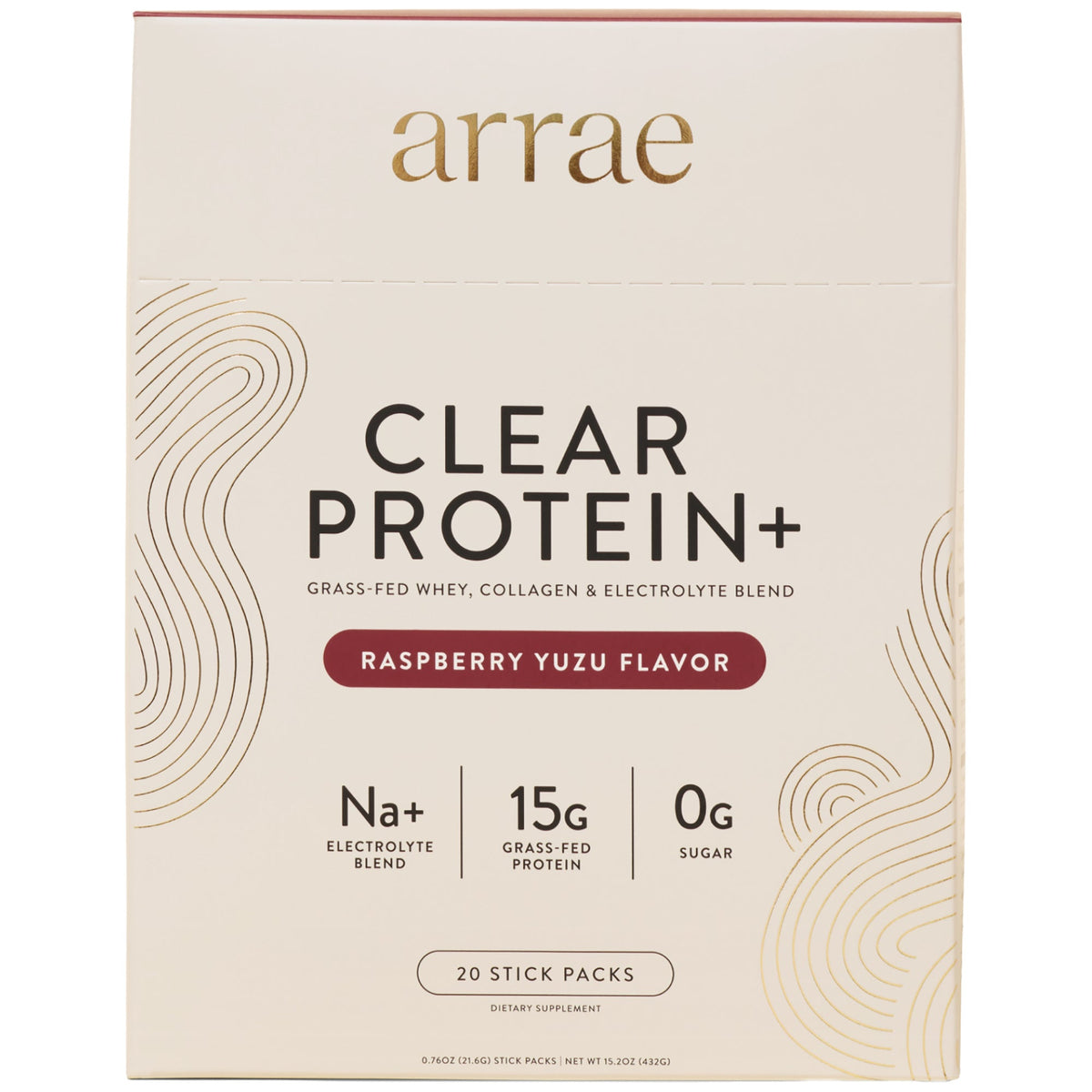 Arrae Clear Protein+ — Single Serving hero