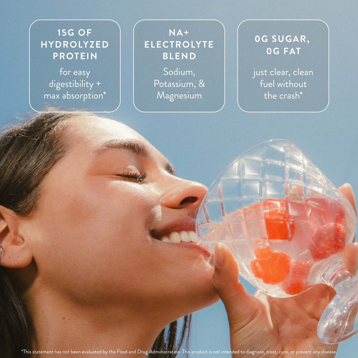 Arrae Clear Protein+ — Single Serving support
