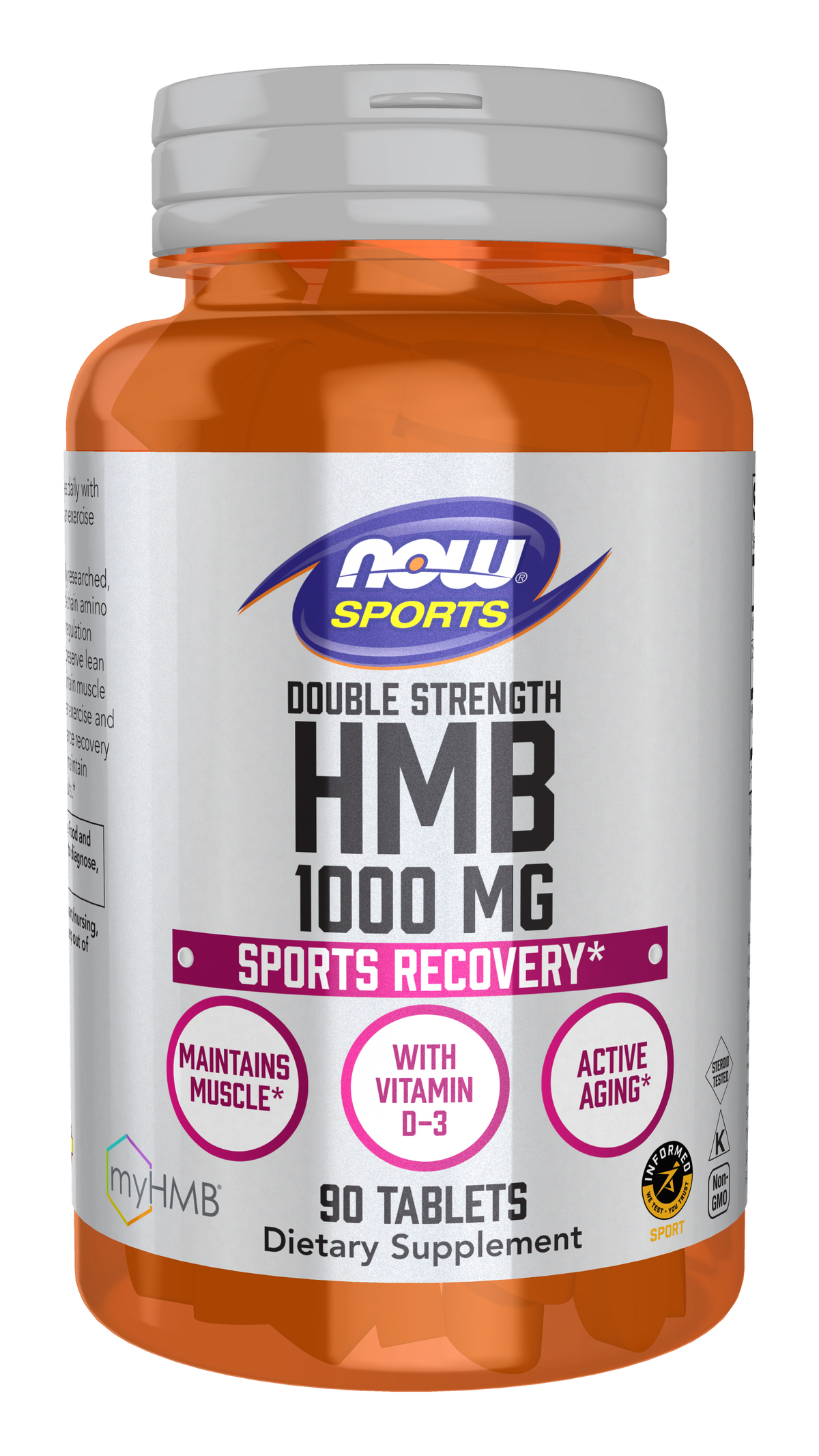 NOW Foods HMB — HMB 1000mg 90ct hero