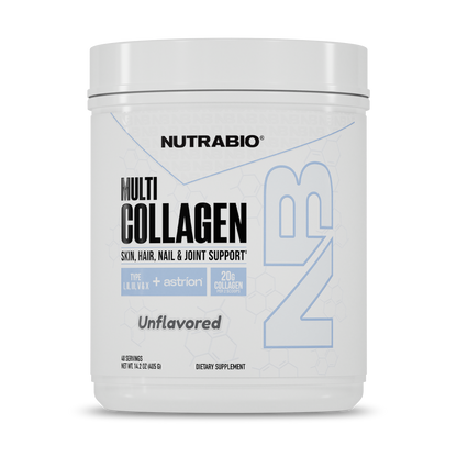 NutraBio Multi Collagen 45 serving — Multi Collagen 45 serving hero
