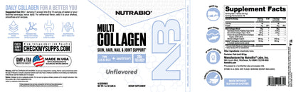 NutraBio Multi Collagen 45 serving — Multi Collagen 45 serving support