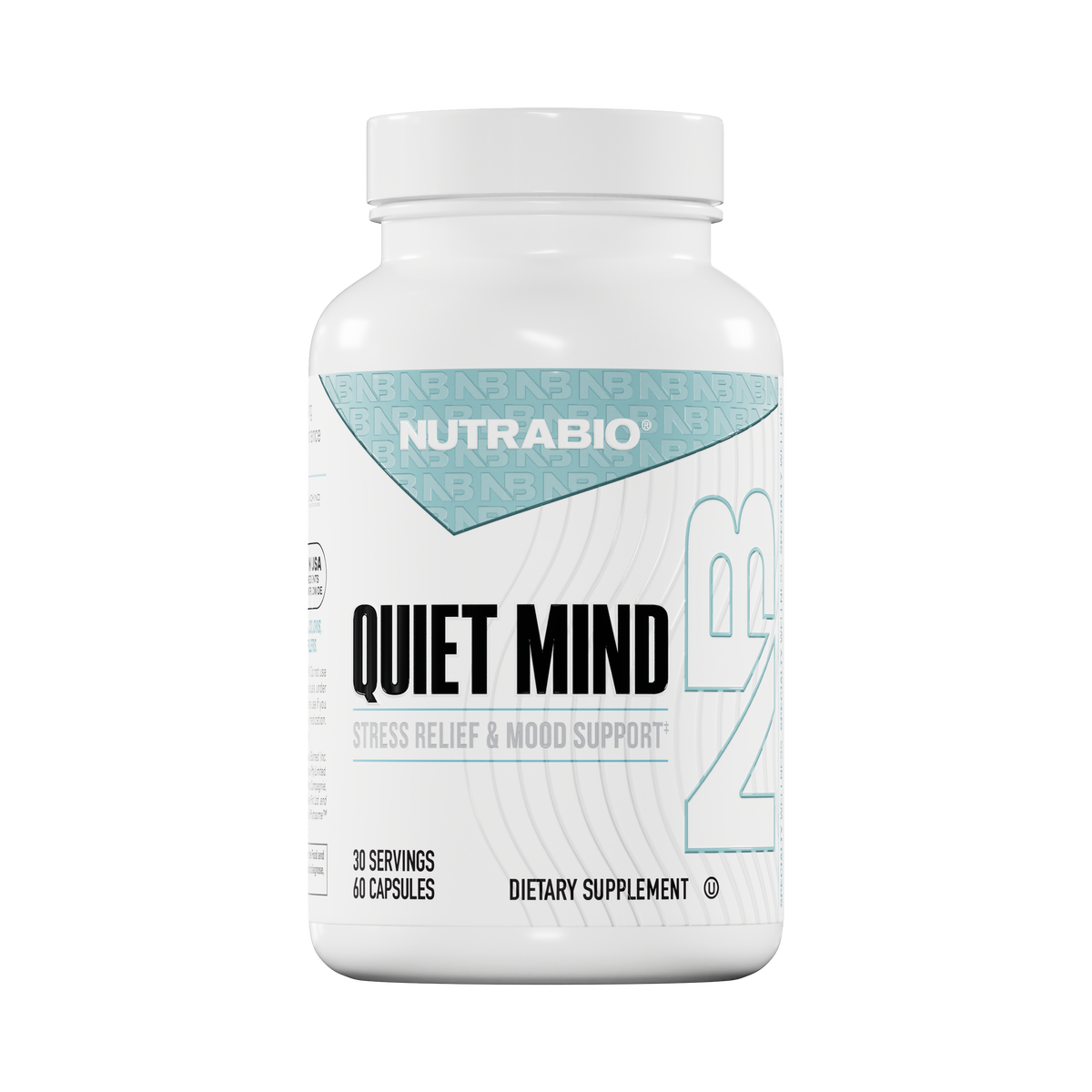 NutraBio Quiet Mind 60ct — Quiet Mind 60ct hero