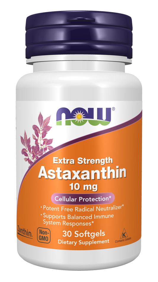 NOW Foods Astaxanthin Extra Strength 30 softgels — Astaxanthin Extra Strength 30 softgels hero