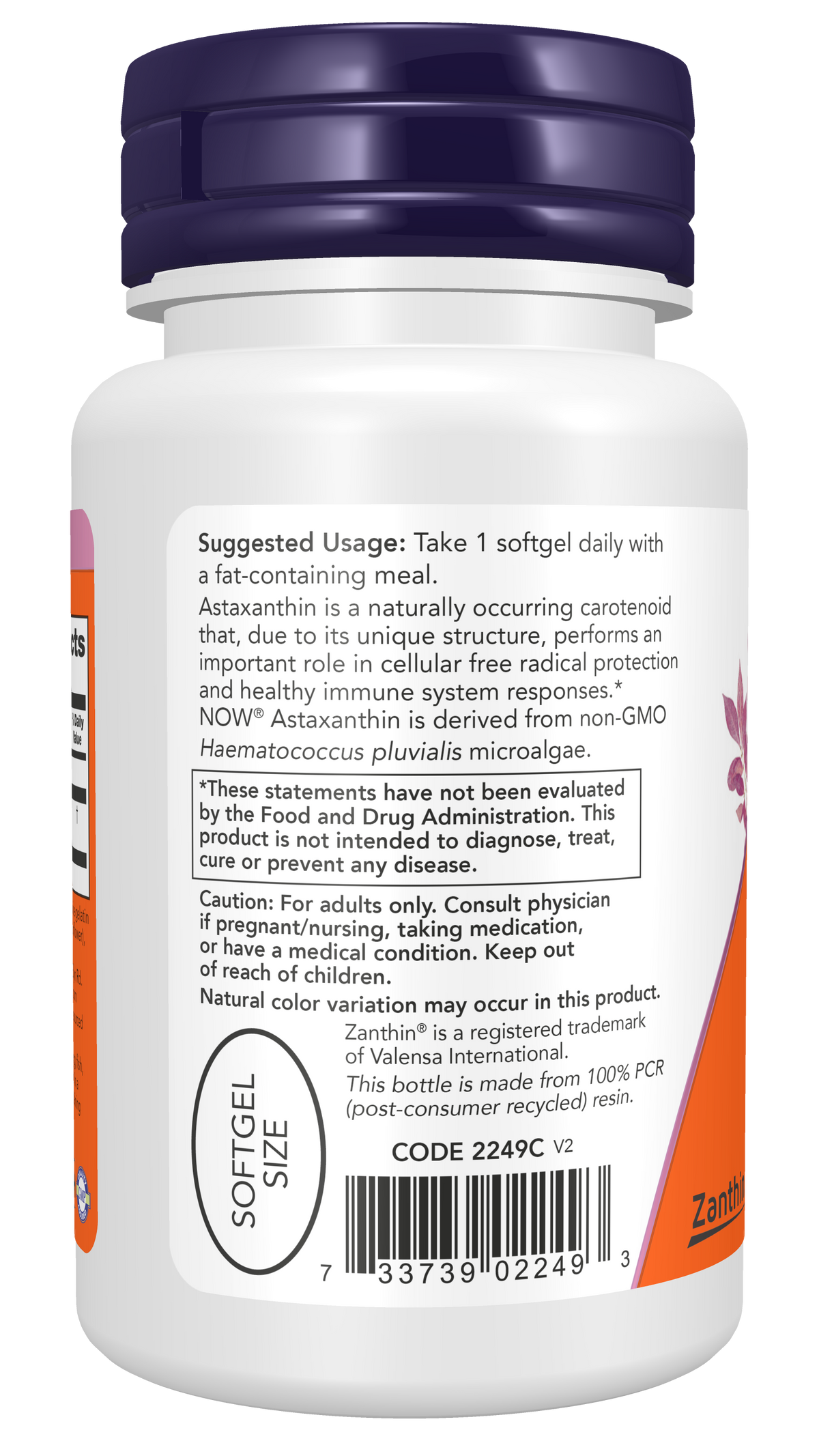 NOW Foods Astaxanthin Extra Strength 30 softgels — Astaxanthin Extra Strength 30 softgels support
