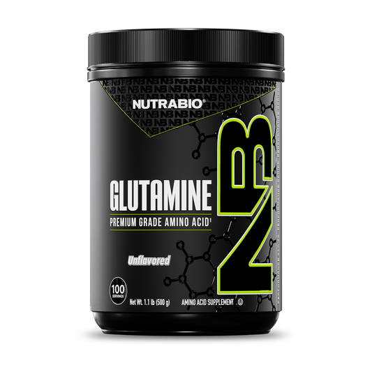 NutraBio Glutamine 500g — Glutamine 500g hero