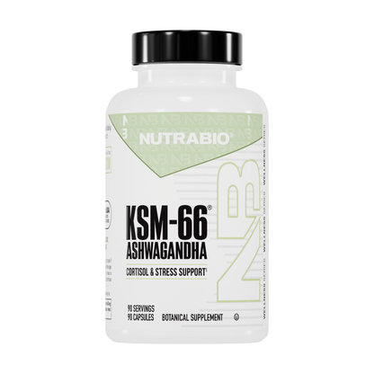 NutraBio Ashwagandha KSM-66 90 Capsules — Ashwagandha KSM-66 90 Capsules hero