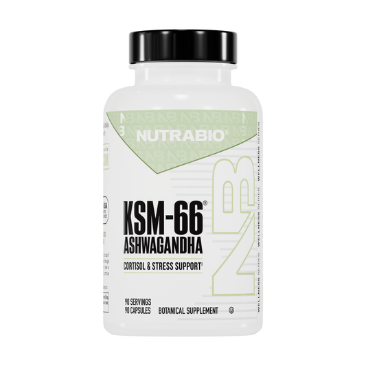 NutraBio Ashwagandha KSM-66 90 Capsules — Ashwagandha KSM-66 90 Capsules hero