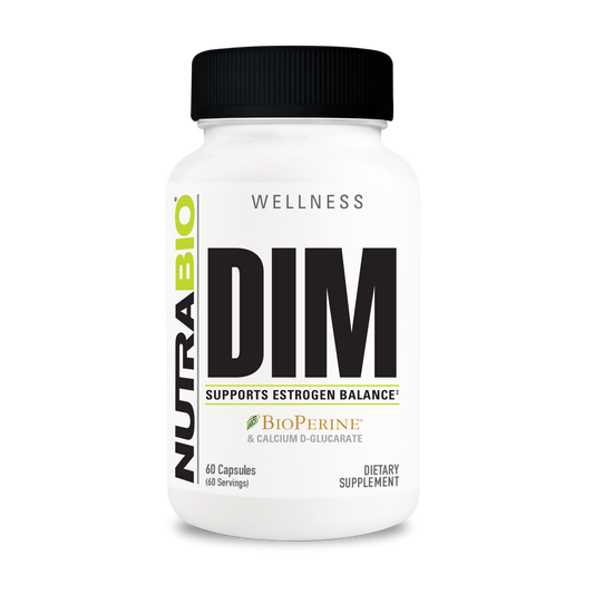 NutraBio DIM w/ Calcium D-glucarate 60 caps — DIM w/ Calcium D-glucarate 60 caps hero