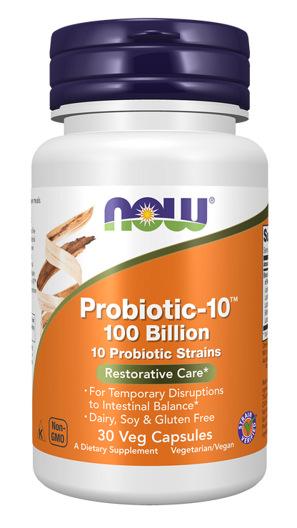 NOW Foods Probiotic 100 Billion 30 caps — Probiotic 100 Billion 30 caps hero