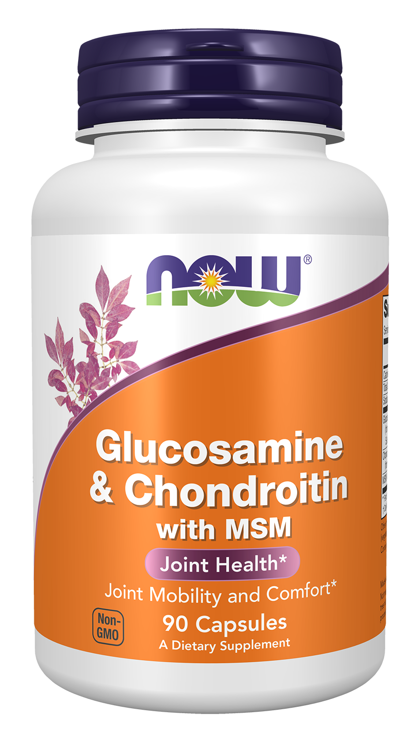 NOW Foods Glucosamine & Chondroitin with MSM — 90vcaps hero