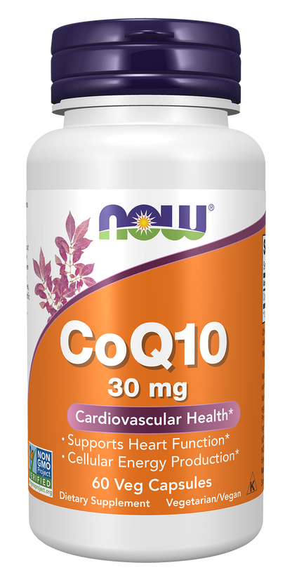 NOW Foods Coq10 30mg — 60vcaps hero