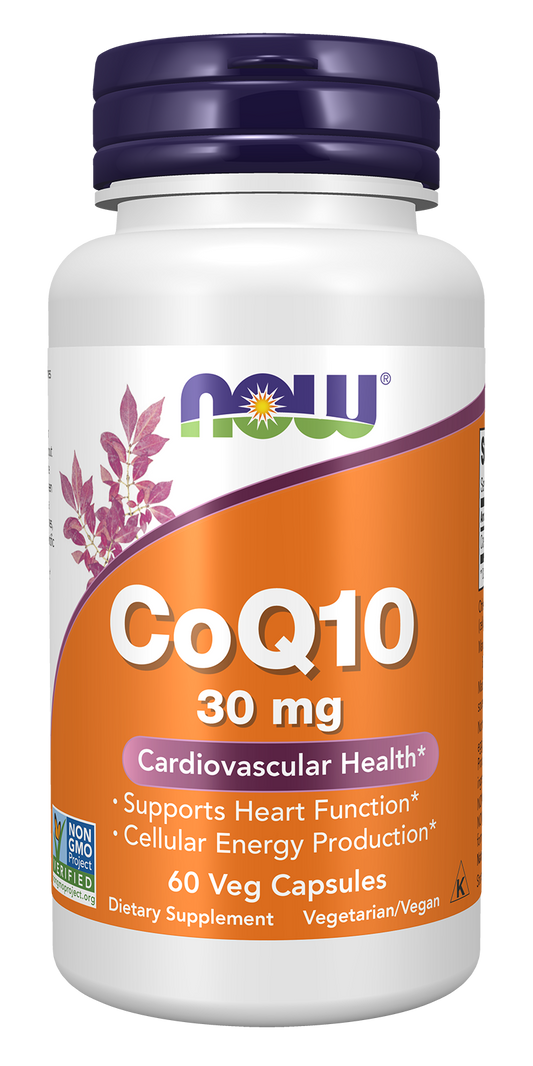 NOW Foods Coq10 30mg — 60vcaps hero