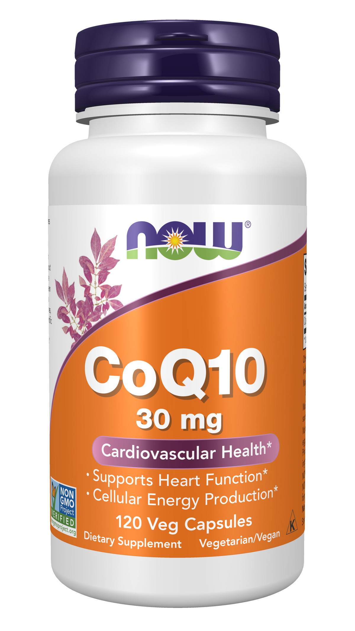 NOW Foods Coq10 30mg — 120vcaps hero