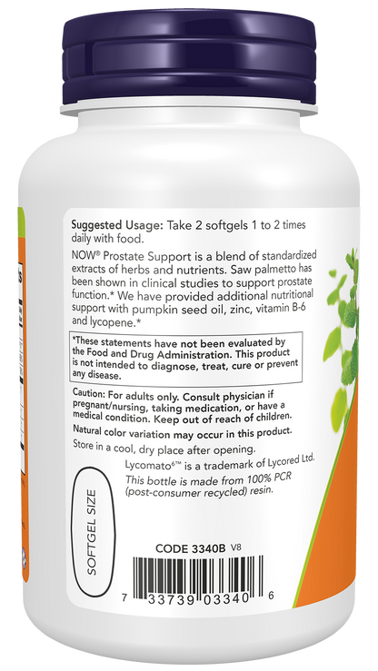 NOW Foods Prostate Support 90gels — Prostate Support 90gels support