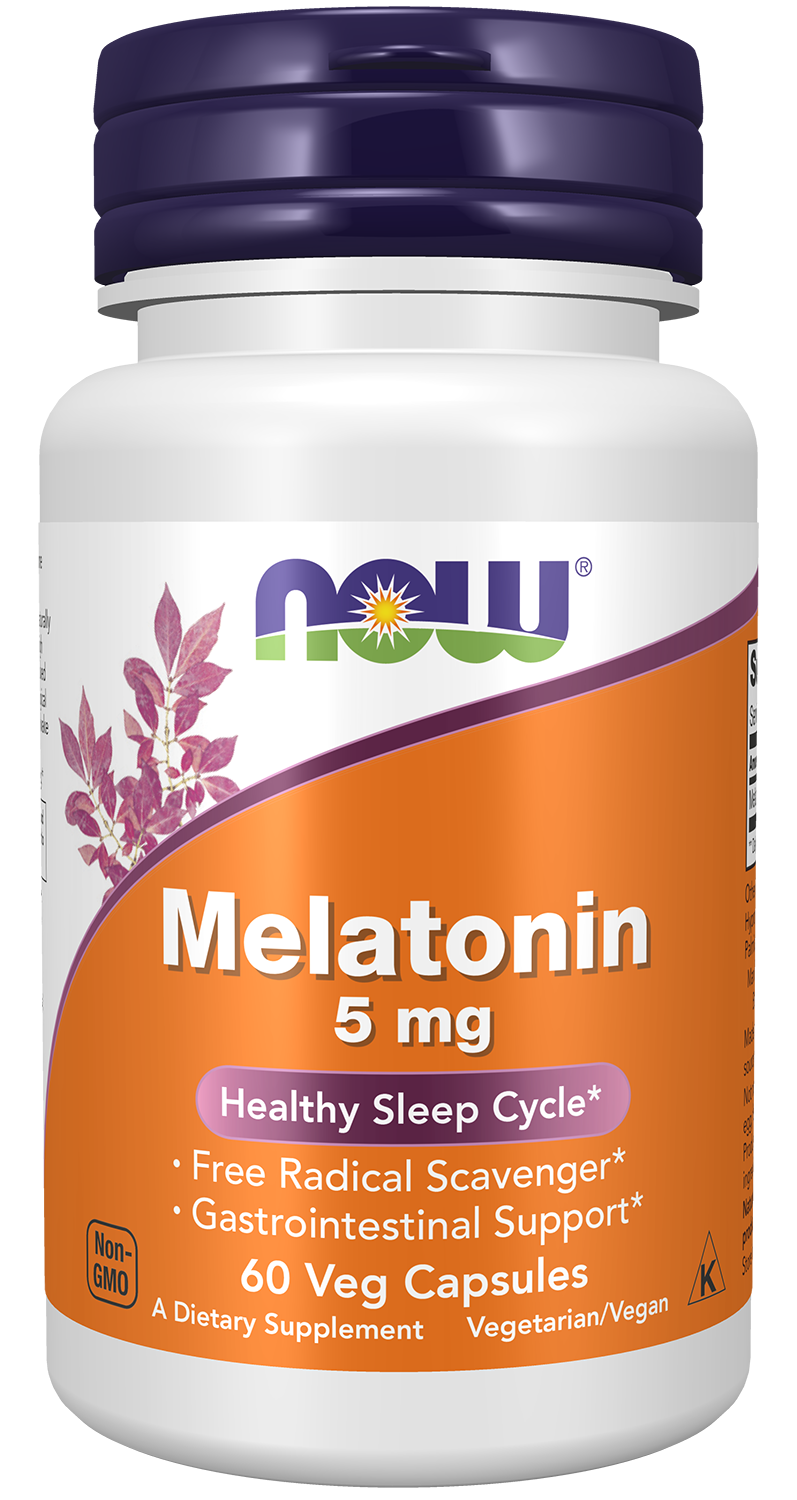 NOW Foods Melatonin — 5mg hero