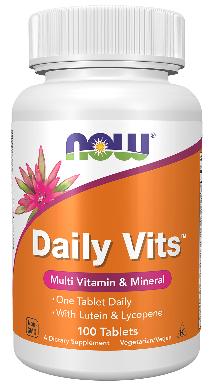 NOW Foods Daily Vits 100tabs — Daily Vits 100tabs hero