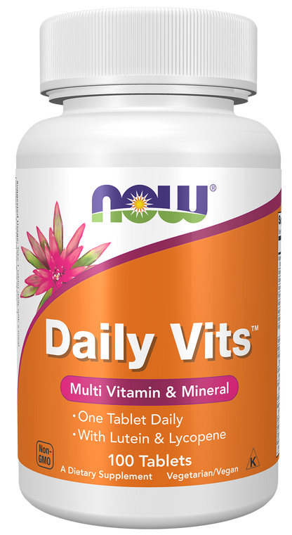 NOW Foods Daily Vits 100tabs — Daily Vits 100tabs hero