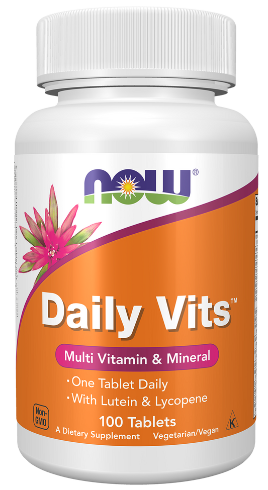 NOW Foods Daily Vits 100tabs — Daily Vits 100tabs hero