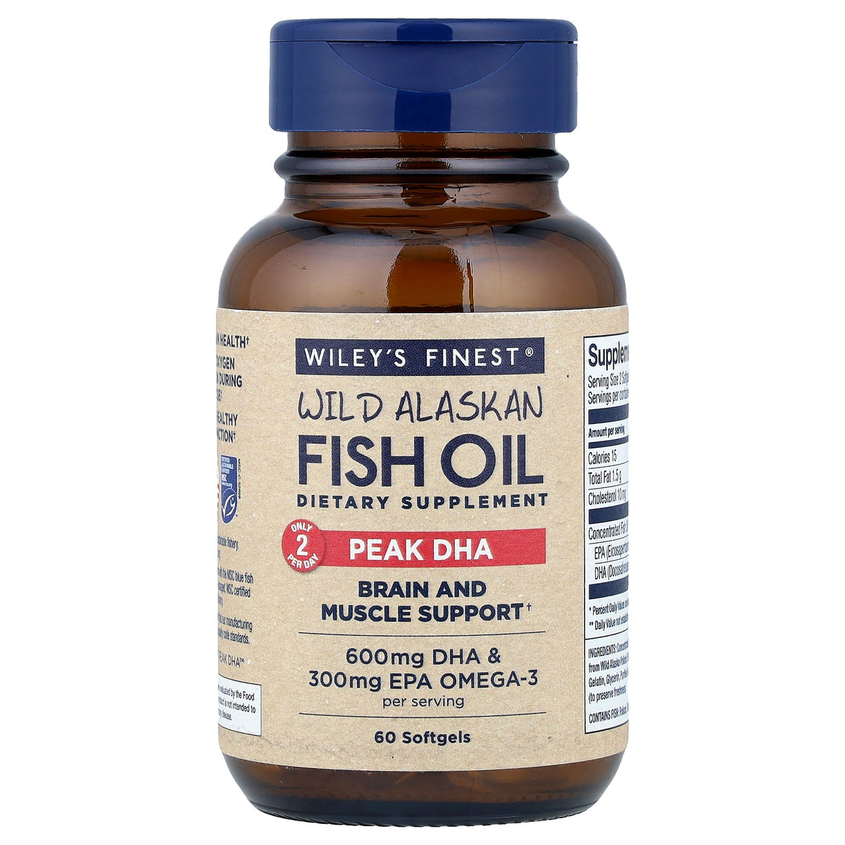Wiley's Finest Wiley's Peak DHA 60 — Wiley's Peak DHA 60 hero