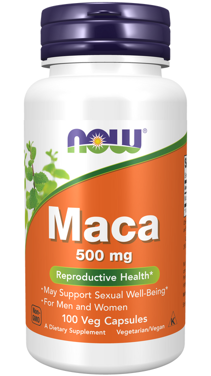NOW Foods MACA 500mg — 100caps hero