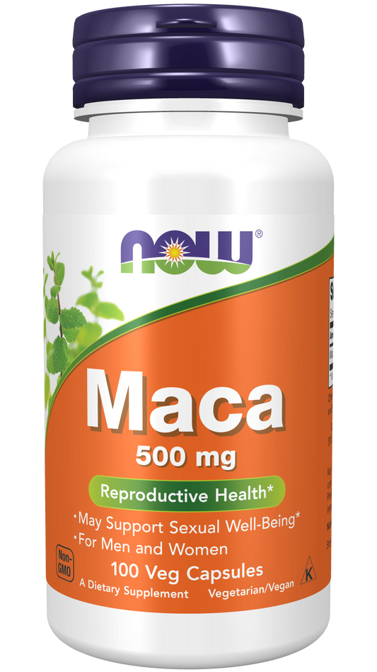 NOW Foods MACA 500mg — 100caps hero