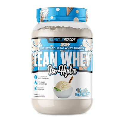 MuscleSport Lean Whey — 2lb Vanilla hero