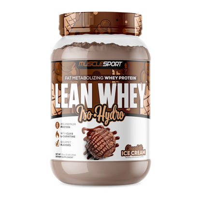 MuscleSport Lean Whey — 2lb Chocolate hero