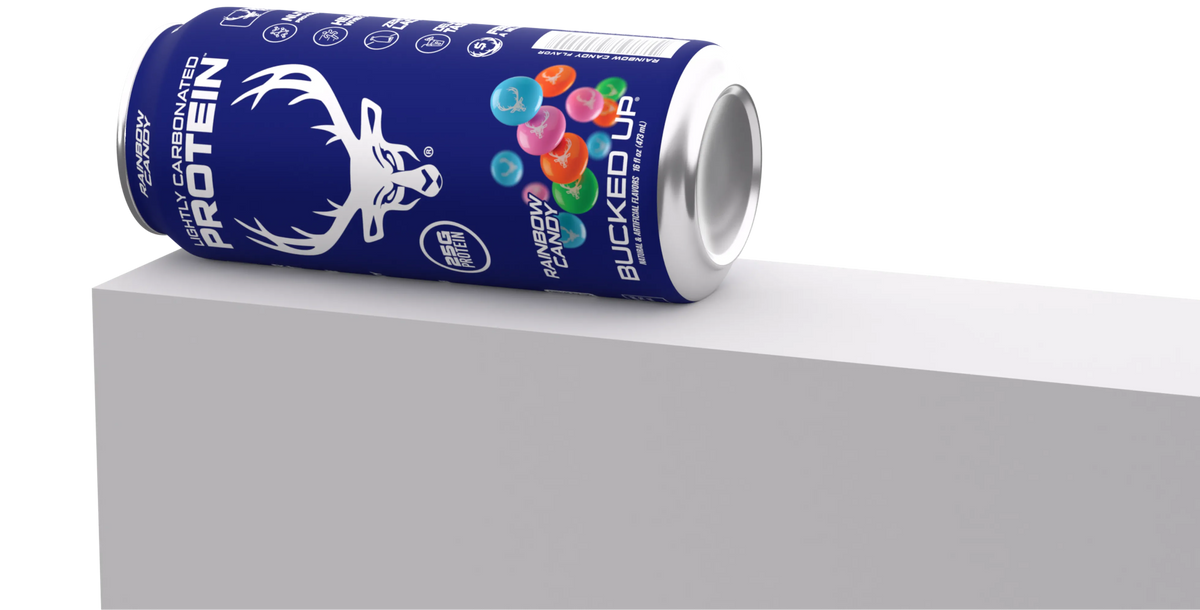 Bucked Up Protein RTD — Rainbow Candy support