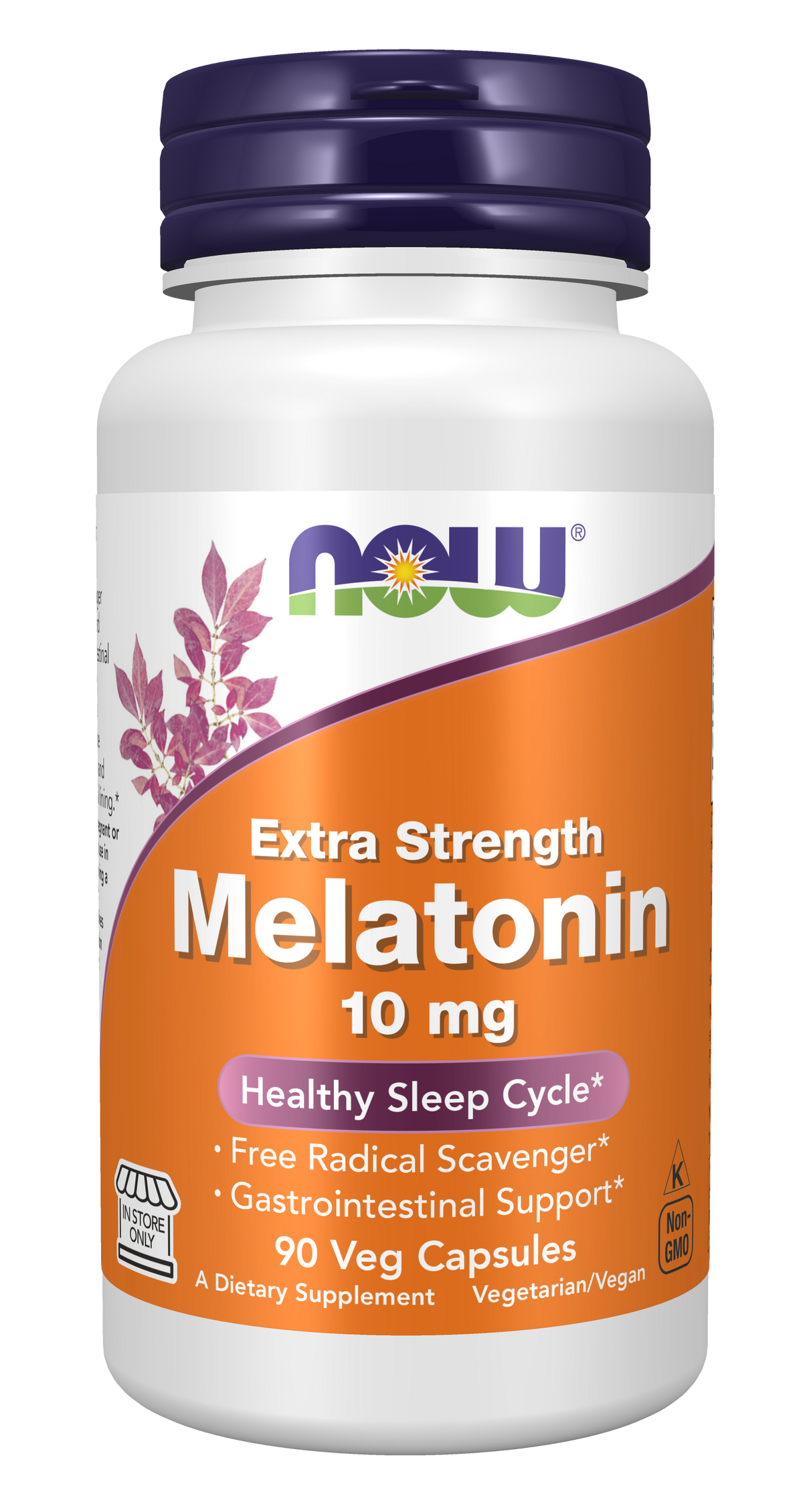 NOW Foods Melatonin — 10mg hero