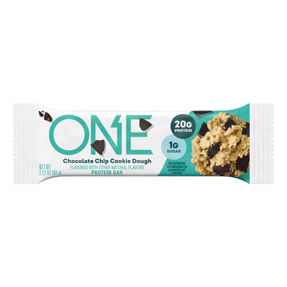 ONE Protein Bars — Choc Chip Cookie Dough front packaging