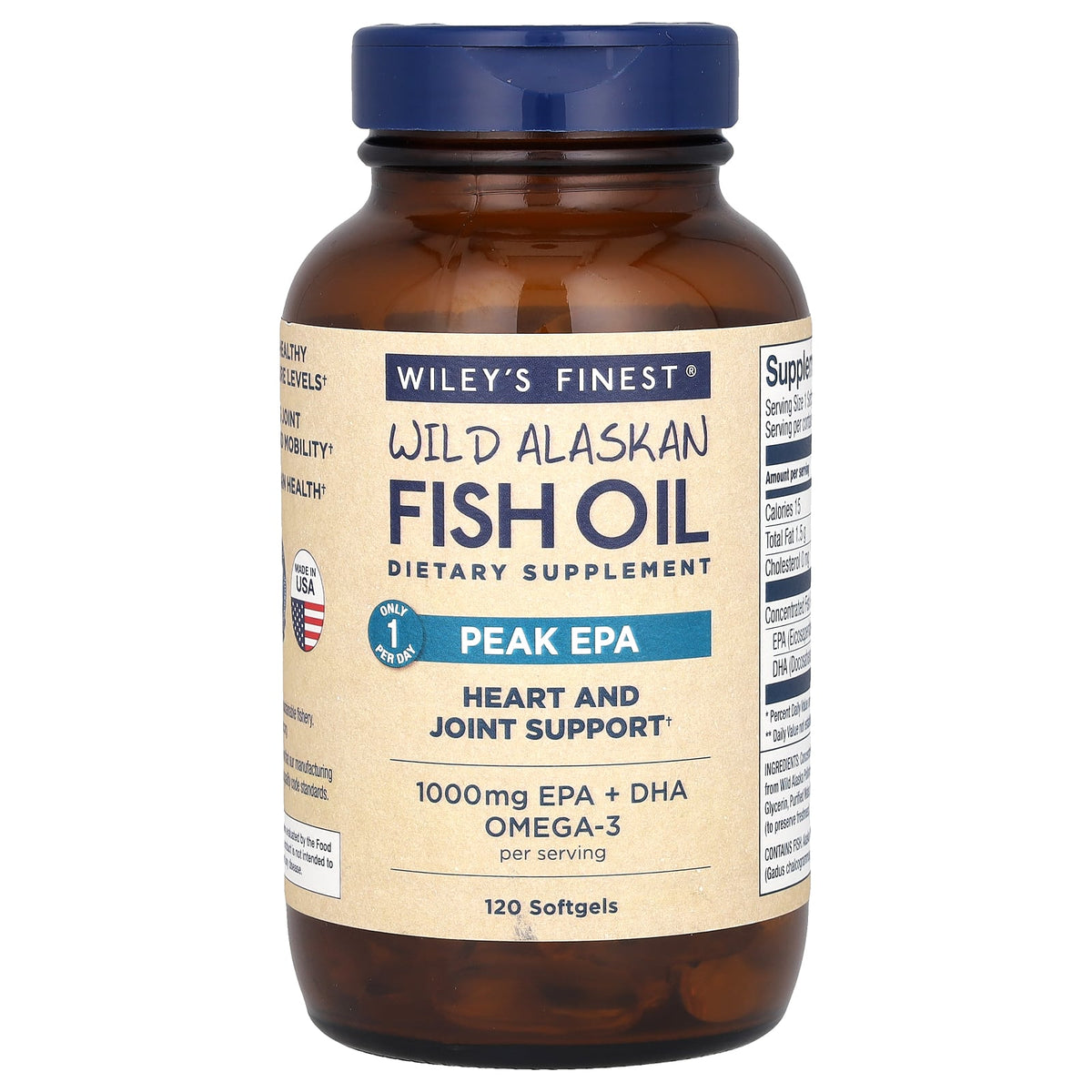 Wiley's Finest Peak EPA — 120ct hero
